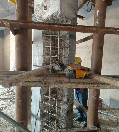 賀州增大截面加固施工工藝流程